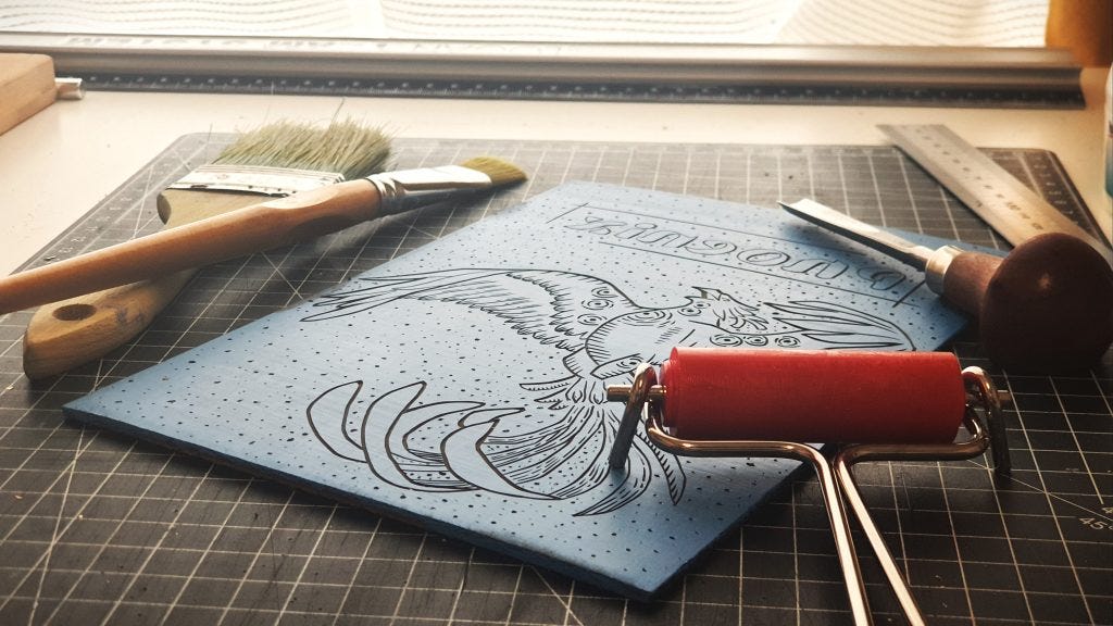 what is lino printing